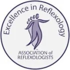 The AOR Excellence in Reflexology logo