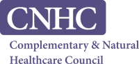 CNHC registered reflexology practitioner logo